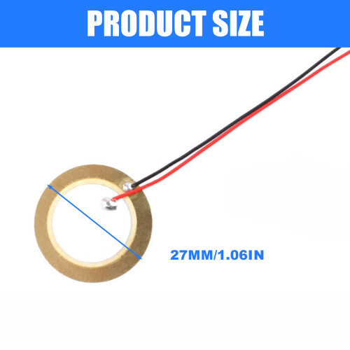 10Pieces 27mm Copper Piezoelectric Buzzer Component Suitable For 2