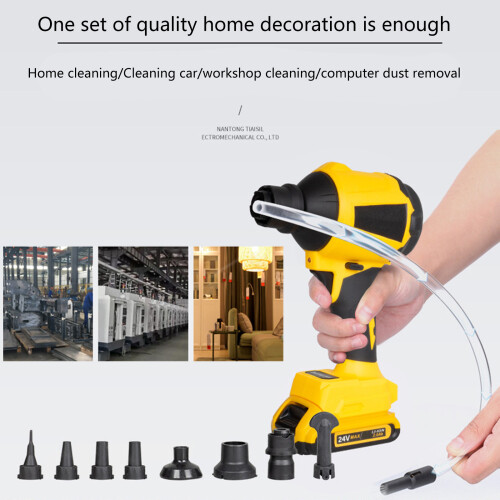 MultiPurpose Handheld Cordless Dust Blower LED Light For Camping 1