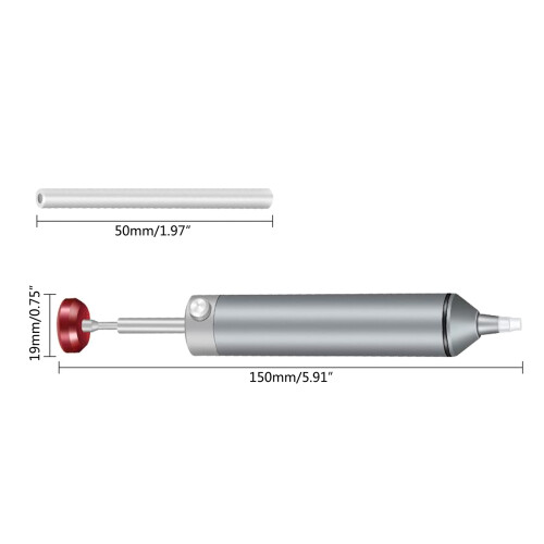 Powerful Desoldering Pump Suction Tin Vacuum Soldering Iron 2