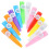 12 pezzi giochi a percussione kazoo per bambini, assortiti 9