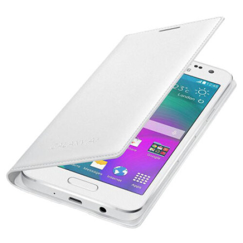 Samsung Samsung Galaxy A3 Flip Cover, White 1