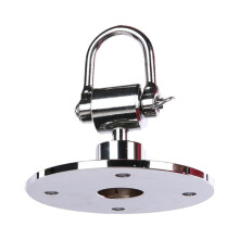 Boxing Speed Bag Swivel Hanger Ceiling Hook for Training Punch Ball Metal Argent
