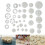46PCS Durable Plastic Pottery & Crafts Printing Mold Set for DIY Projects 8