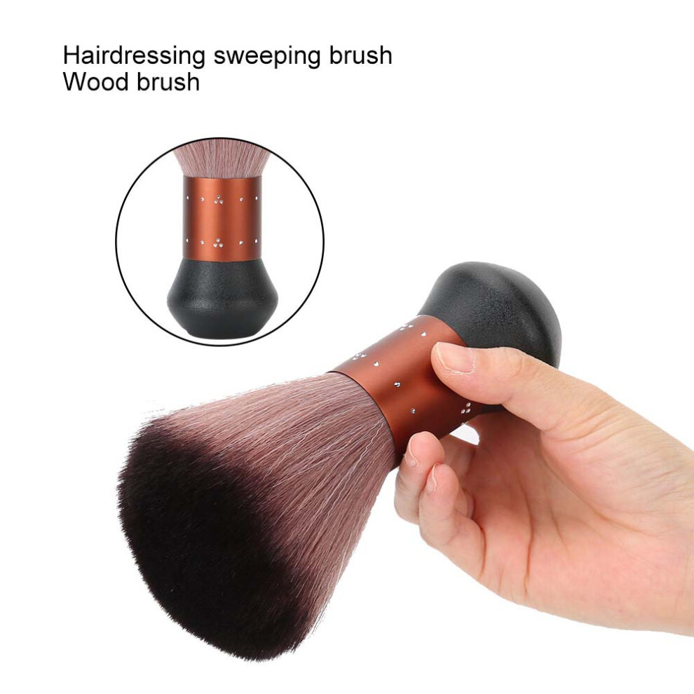 Unisex High-Quality Fiber Hair Dust Sweeping Brush For Face & Neck Hair Grooming
