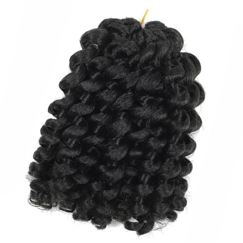 Afro Spring Twist Braid Perücken Haarteil lockiges Haar für-1B