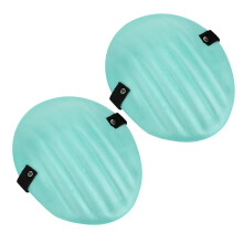 2 Stück EVA-Schaumstoff-Knieschützer für Fitness & Yoga, 19x16 cm, verstellbarer Gurt