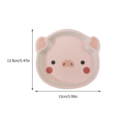 Resin Baby Abendessen Teller Catoon Besteck Geschirr 1