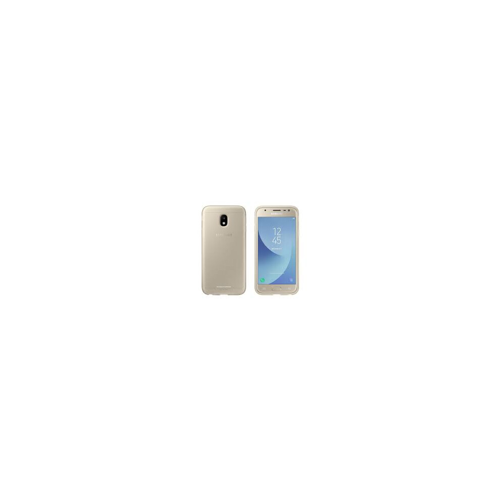 Samsung Jelly Cover For Galaxy J3 (2017), Gold