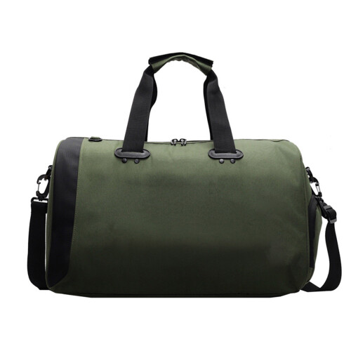Practical Large Travel Duffle Bag Wet Dry Separation-Green