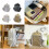 Water Resistant Japanese Style Backpack Spacious Storage-Beige 3