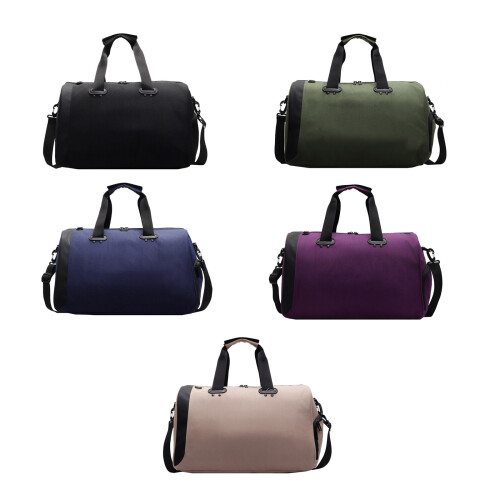 Practical Large Travel Duffle Bag Wet Dry Separation-Green 1