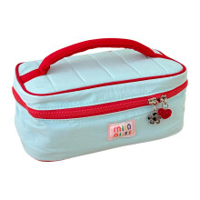 Stilvolle Sommer-Kosmetiktasche, praktische Make-up-Taschen-Blau