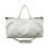 Hochwertige PU-Wochenendtasche, geräumige-Weiß 1