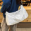 Hochwertige PU-Wochenendtasche, geräumige-Weiß 6