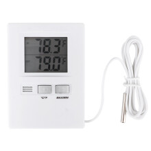 Digitales Thermometer für umfassende Umgebungsüberwachung, LCD-Display mit gut lesbarem Bildschirm, Hygrometer für optimale Raumluftregulierung,