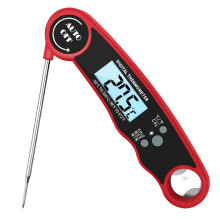 Hochwertiges Fleischthermometer mit Sofortanzeige, wasserdicht für einfache Reinigung, empfindliche Sonde für ultraschnelle und präzise