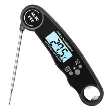 Digitales Fleischthermometer, Sofortanzeige für schnelle Ergebnisse, wasserdicht mit Kalibrierung für präzise Messungen, hochwertige Sonde für