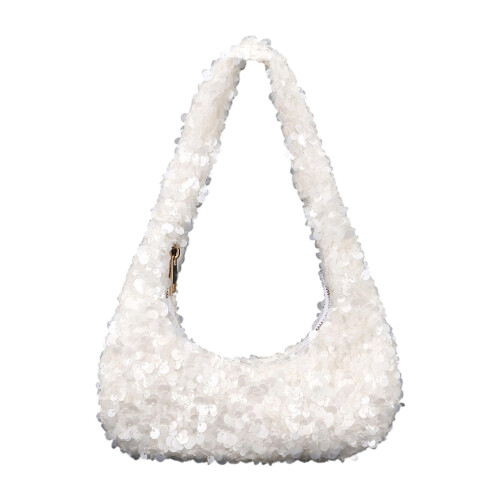 Contemporary Glitters Shoulder Bag Wear Resistant Construction