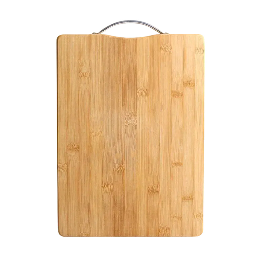 Cutting Boards for Kitchen, Bamboo Cutting Board with Juice Grooves Thick Chopping Board for Fruits Veggies Meat Cheese Salad, Versatile Usage Kitchen