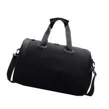 Waterproof Gym Travel Bags With Dry Wet Separation Large-Black
