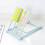 Modern Foldable Dishcloth Airer, Space Saving Counter Top Cloth Drying Rack For Quick Drying, Efficient Towel Rails, Kitchen Organizer (Light Blue) 5