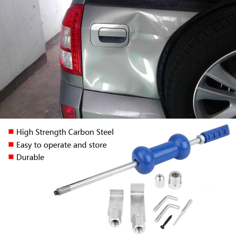 9Pcs Car Dent Repair Kit 5Lb Slide Hammer Flexible Auto Body Tool 4681362231538