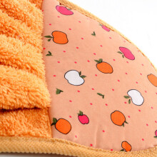 Mikrofaser-Handtuch für Küche & Bad, Orange, 250 g, zum Aufhängen zum Trocknen