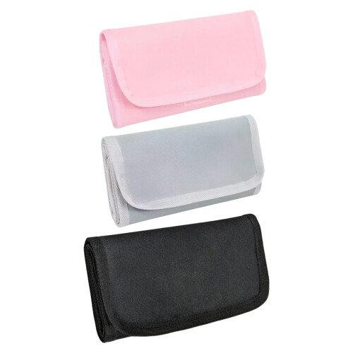 Pochette zippée multifonctionnelle pour voyageur,-Rose 1