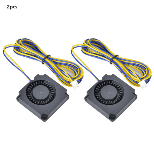 2Pcs Metal Cooling Fans for ENDER3/Pro 3D Printer Cooling System Upgrade 1