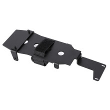 Aluminiumlegierung Batteriehalterplatte für 1/10 RC Auto 173x52mm Schwarz