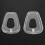 4pcs White ABS Filter Containers for 6000 Series, 5N11 Compatible 14