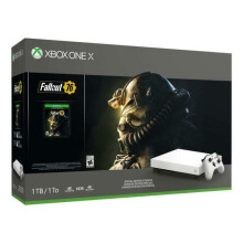 Microsoft Xbox One X Fallout 76 White Special Edition 1TB Console - Refurbished