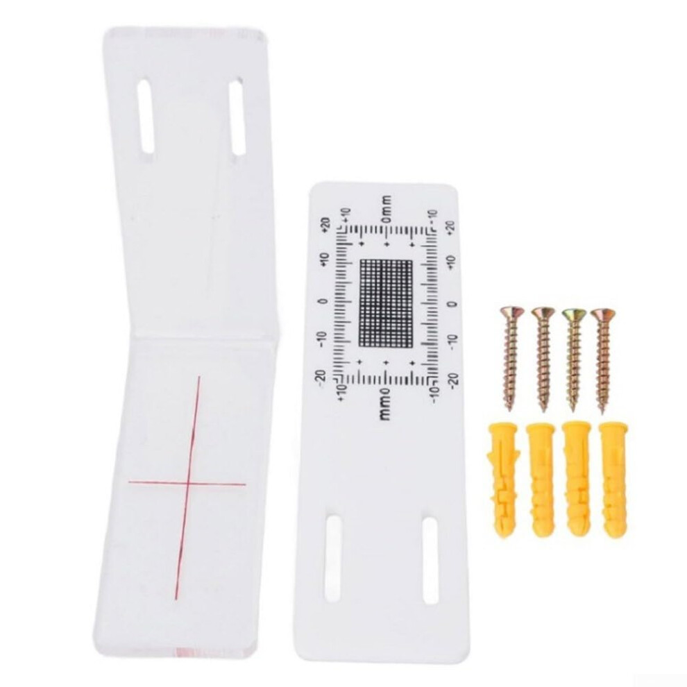 Reliable Crack Gauge For Monitoring Concrete Wall Movements Sturdy Acrylic Construction 9067246774028