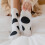 3 Pairs Katoenen Middellang Zebra 4