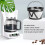 Durable Reusable Coffee Filter Basket Washable Strainer for Coffee Machine 3