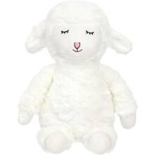 Alivio Singing Music Sheep - Baby Sleep Soother Plush Toy, Ultra Soft Cuddly Sheep for Newborns & Toddlers (White)