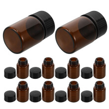 100Stk 2Ml Ätherische Ölflaschen Reagenzgläser