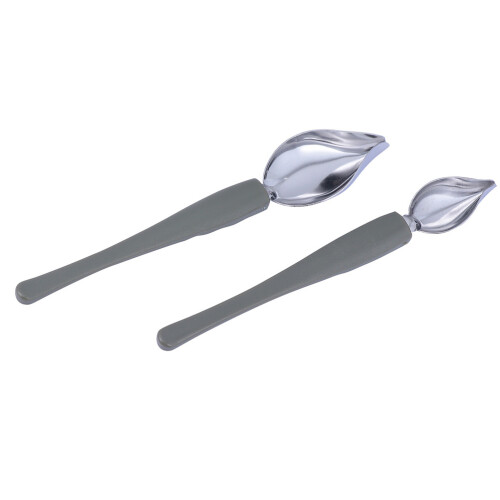 Metal Löffel Geschirr Silber 2 2