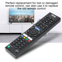 Universale TV-Fernbedienung Ersatz für RMT TX300P, Schwarz, ABS