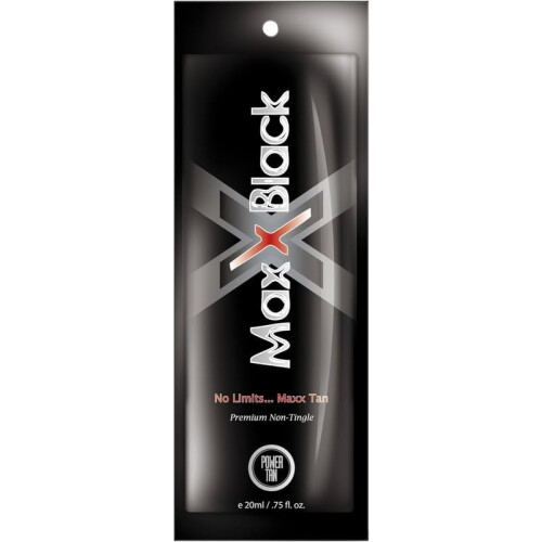 Power Tan Maxx Black Premium Non Tingle Sunbed Accelerator 20ml