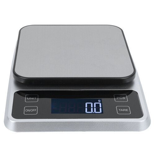 Scála Cistine Digiteach Ilfheidhmeach, Taispeántas LCD Cúl-Shoilsithe le haghaidh Léitheoireachta Éasca, Tomhas Ardchruinneas 5000g/0.1g, 2
