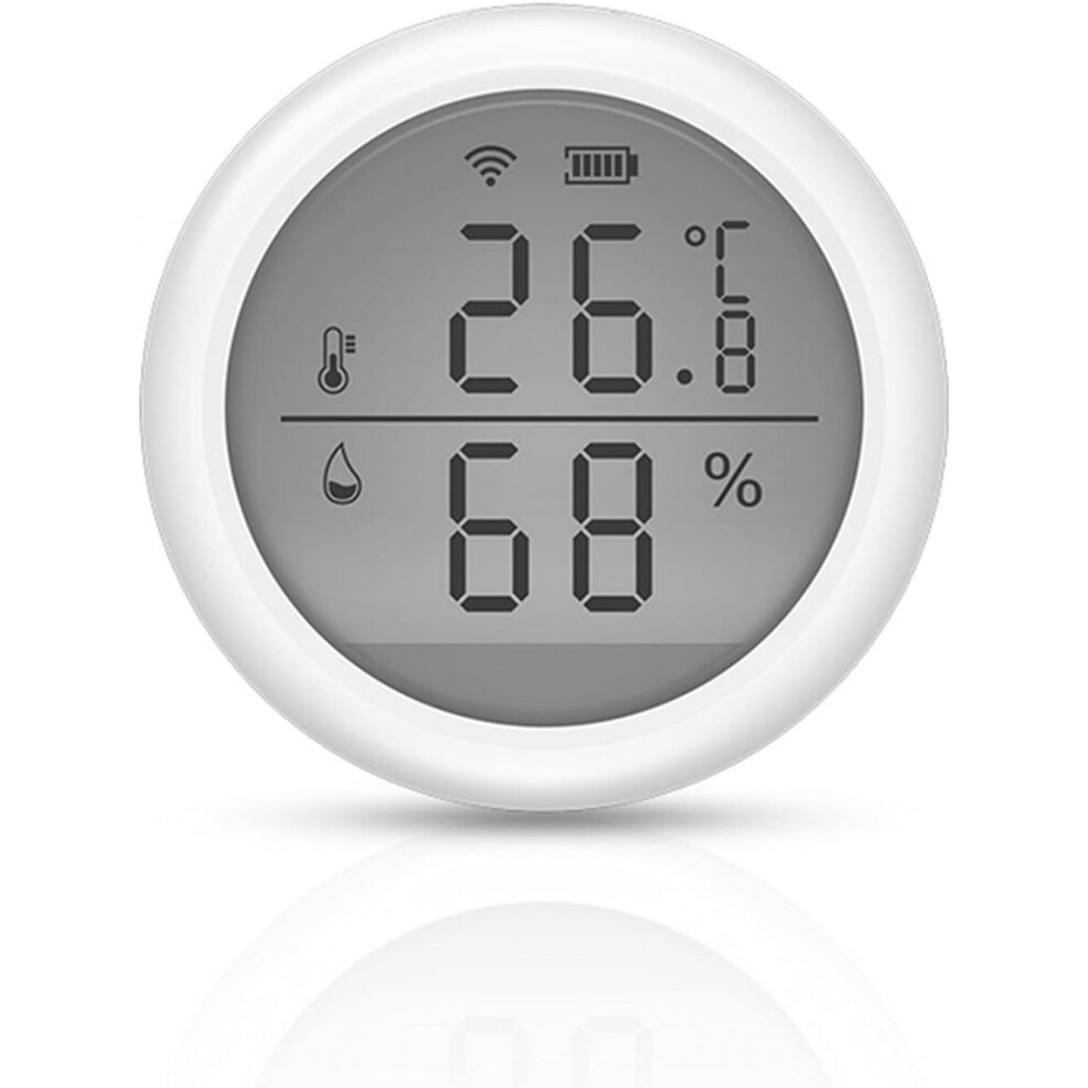 High Accuracy Bluetooth Indoor Thermometer, Smart WiFi Temperature And Humidity Sensor With Remote Monitoring, Versatile App For Custom Set Parameters