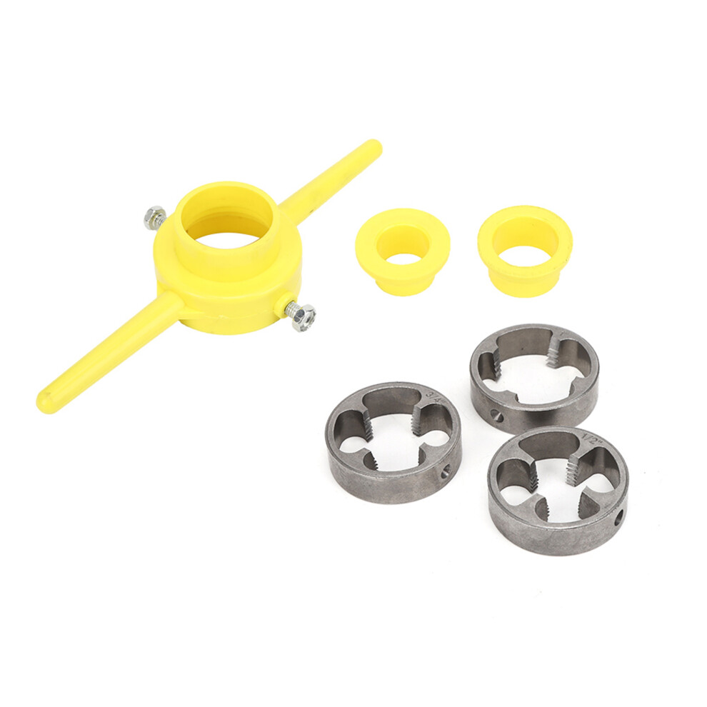 Pvc Npt Round Die Pipe Threader For Manual Plumbing Pipe Making Tool 7601362244472