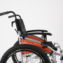 Excel G-Explorer Self-Propelled Wheelchair(40-BLK)