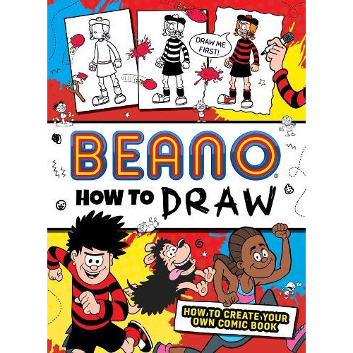 Beano How to Draw by I.P. Daley Paperback Book