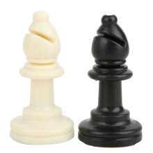 PP Kunststoff Internationales Schachset 34 Stück König 95 mm, ohne Brett