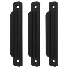 3 Pcs Aluminum Alloy Door And Window Handles Cabinet Exterior Sliding