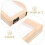 2Ud Marco De Madera Beige Para Papel Kit DIY Pantalla Resistente 6