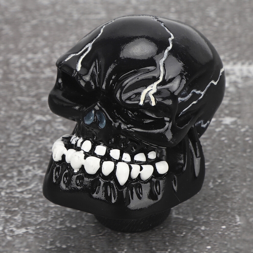 Manual Gear Skull Shifter With 8Mm 10Mm 12Mm Adaptability Black 7901362250566