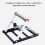 Miter Stand, Height -Height -Adjustable - Cutting Machine Assembly, Woodworking Tools, Work Support for Meta Cutting Machines 5